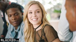 BLACKED Kali Rose Gets Passed Around By Six BBCs